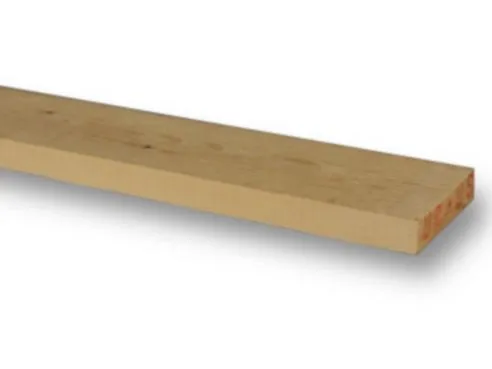 25 x 100 mm 4x1" Sawn Redwood Timber