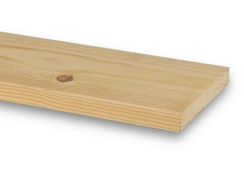 25 x 150 mm (21x145 Finish) PAR Planed All Round Redwood Timber