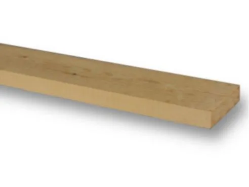 38 x 75 mm (1 1/2 x 3") Sawn Timber Carcassing Wood 1.8m Long