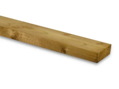 Treated Timber C16 5x2 47x125mm Kiln Dried Regularised Carcassing Green