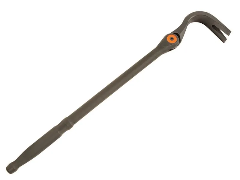 Bahco Multi-Position 260mm Crowbar with Adjustable V-Claw Head