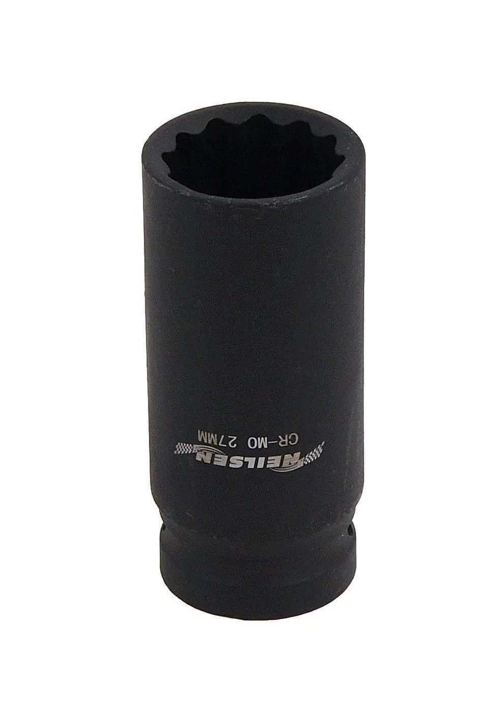 1/2" Drive 27mm Deep Impact Socket 12 Point Bi Hex Design