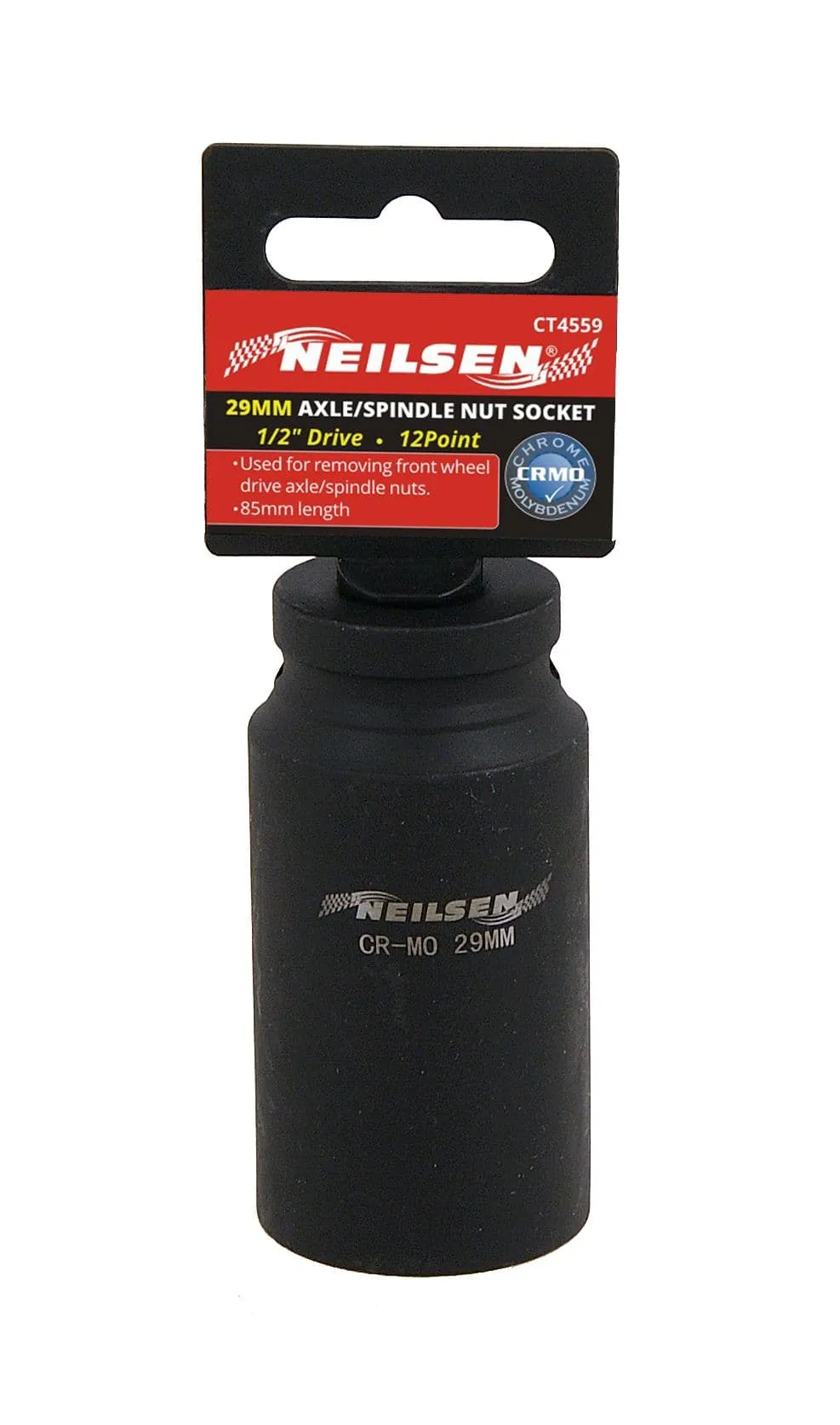 1/2" Drive 29mm Deep Impact Socket 12 Point Bi Hex Design