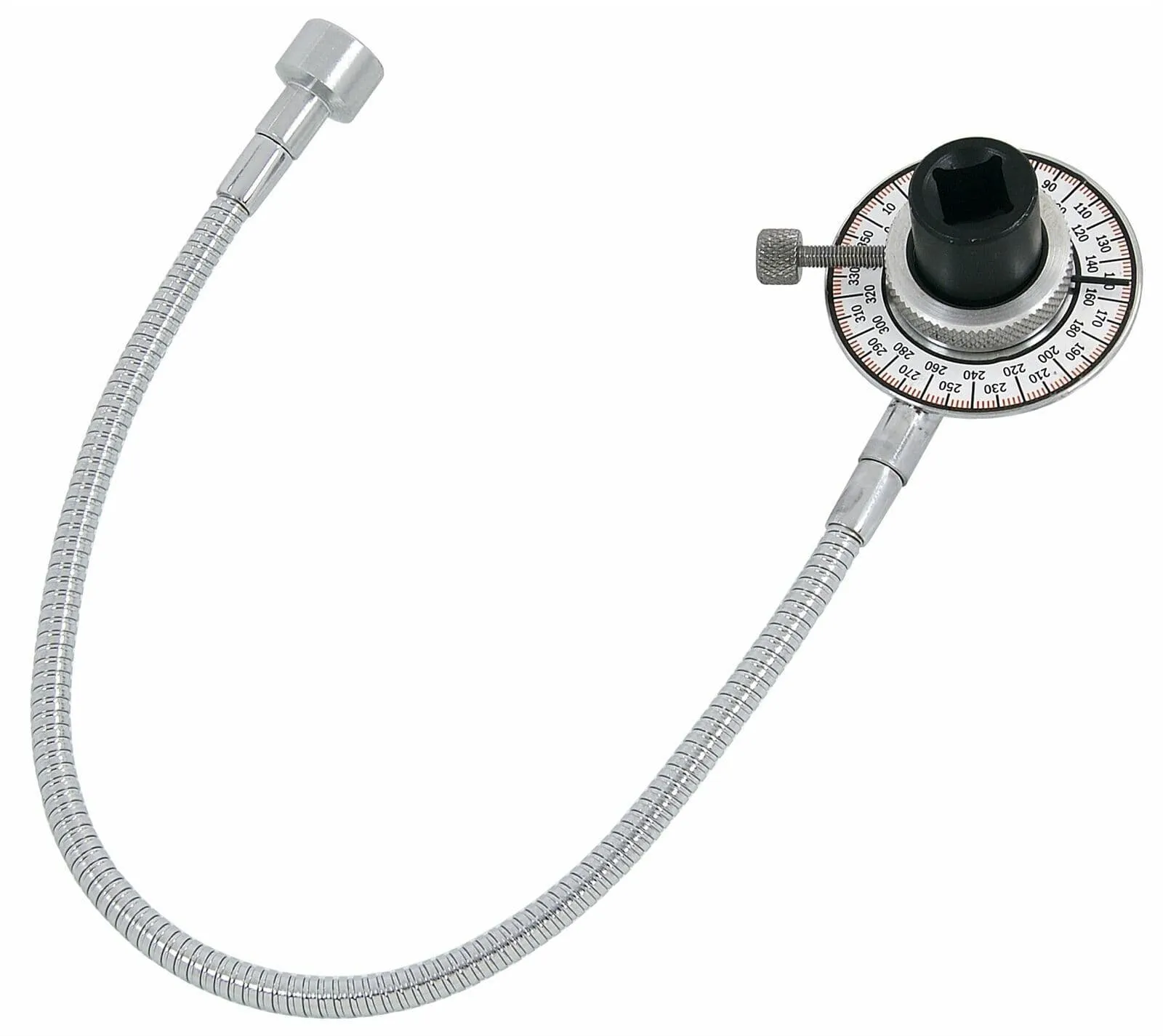1/2" Drive Torque Angle Gauge With Magnetic Flexible Arm