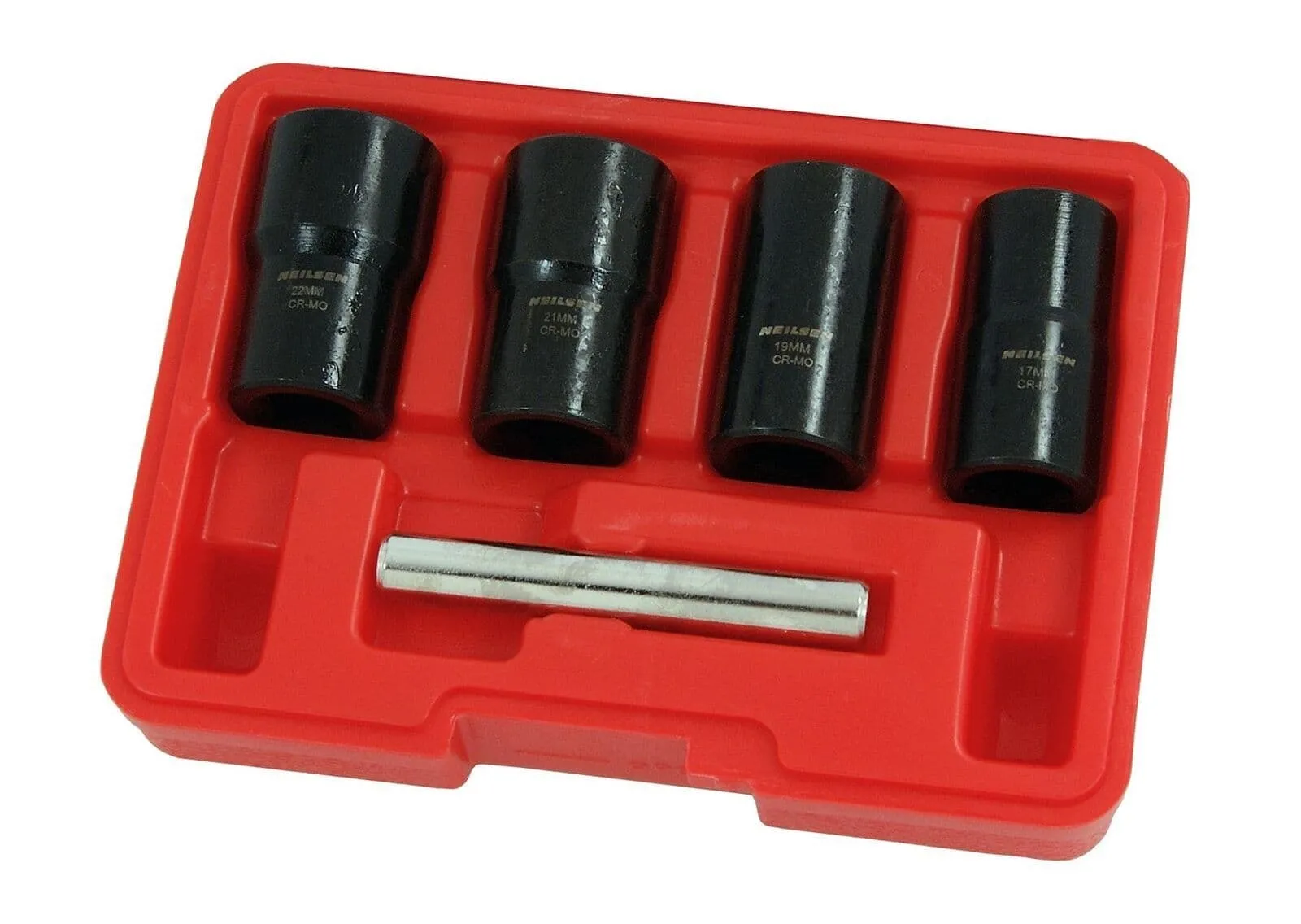 1/2" Grip & Twist Locking Wheel Nut Remover For Damaged Rounded Bolts 17 - 22mm