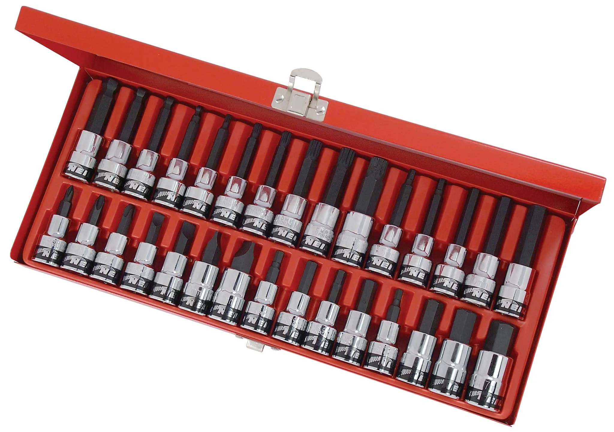 1/2" Inch Drive Hex Phillips Slotted Spline M5 M6 M8 M10 M12 M14 Bits 30Pc 1257