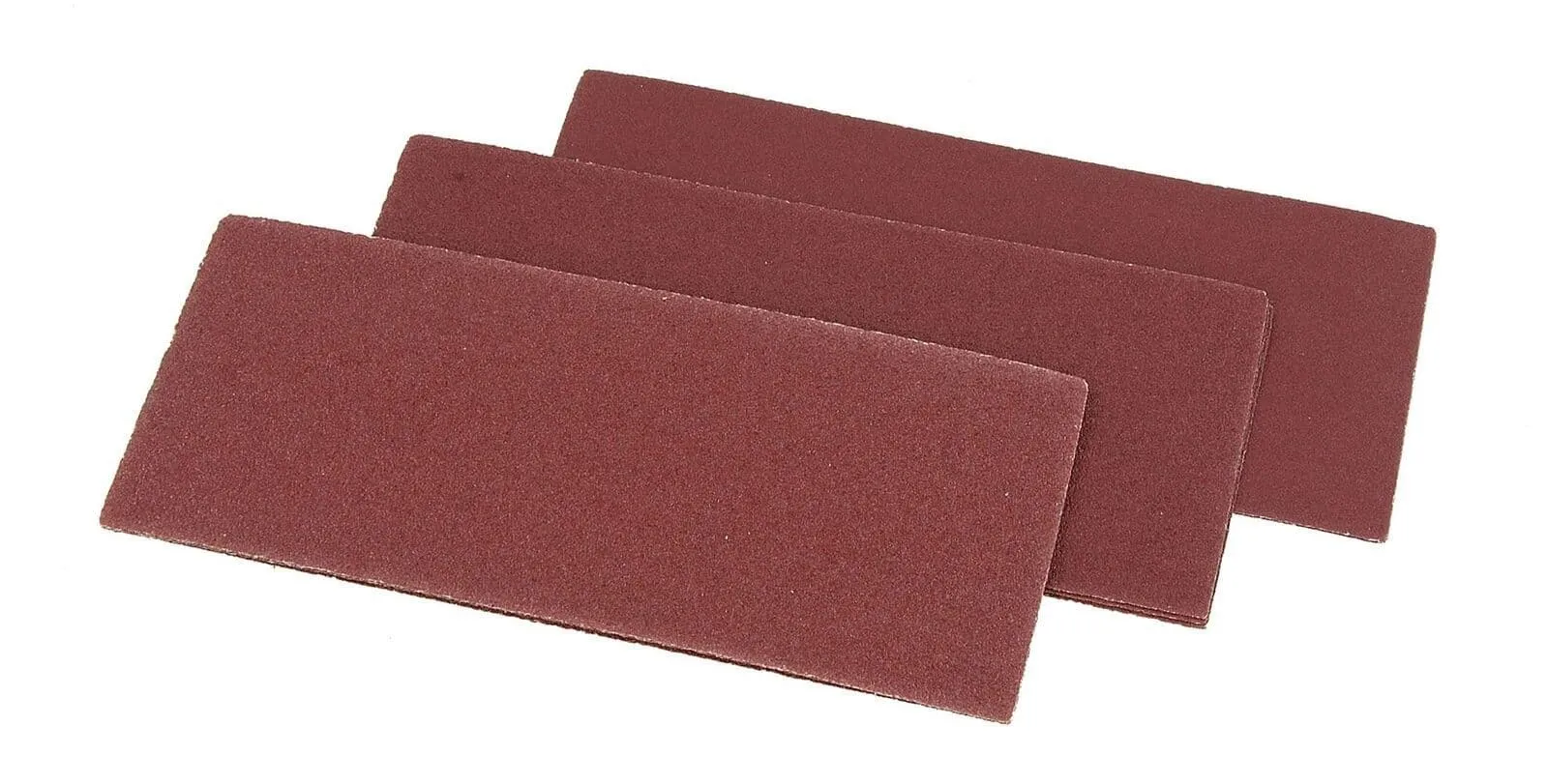1/3 Sanding Pads Rectangular Sheets Mixed 60, 80 & 120 Grit 93 X 230mm