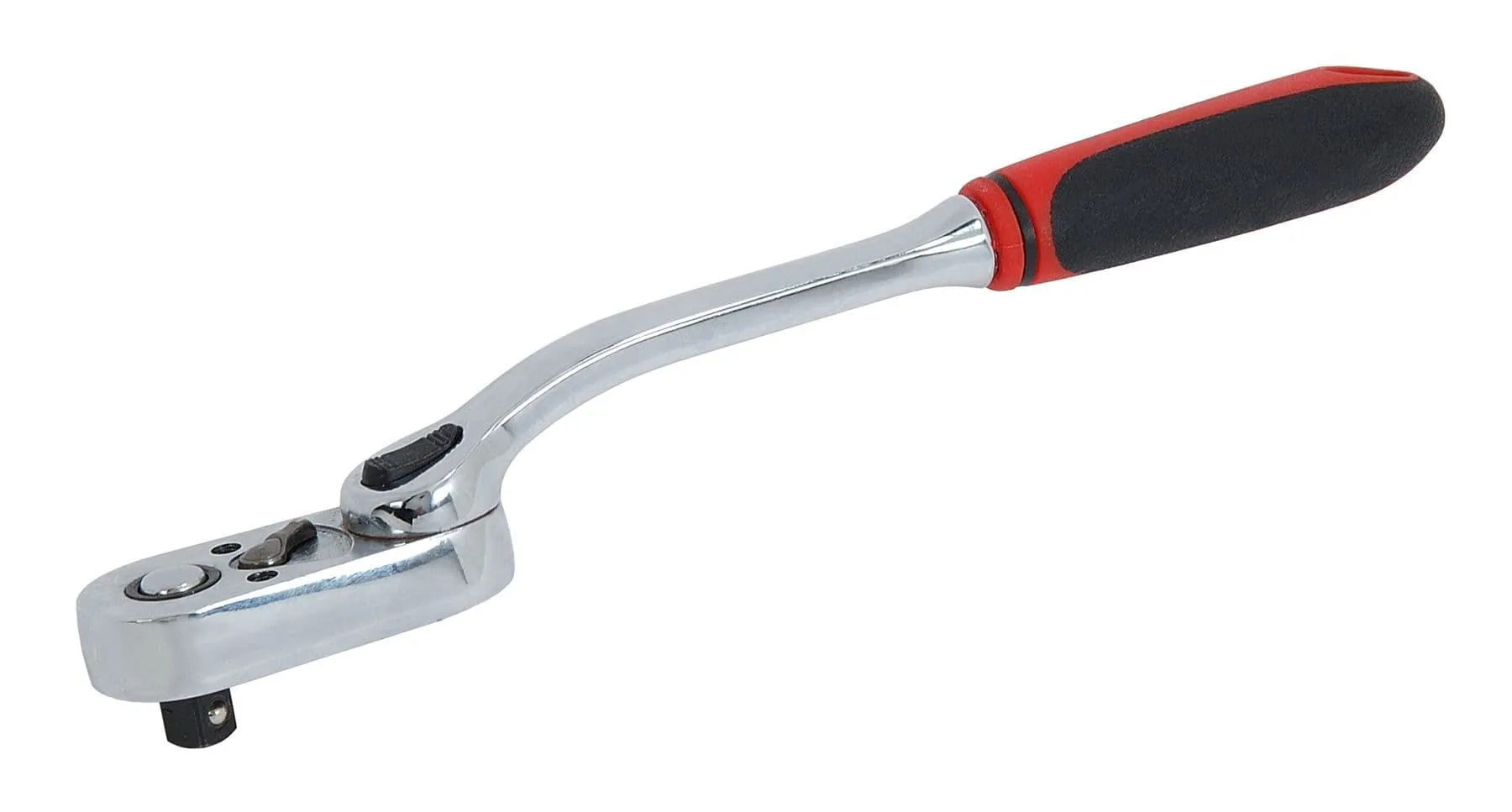 1/4 Inch Drive Rapid Socket Ratchet - 360 Degree Rotating Locking Head