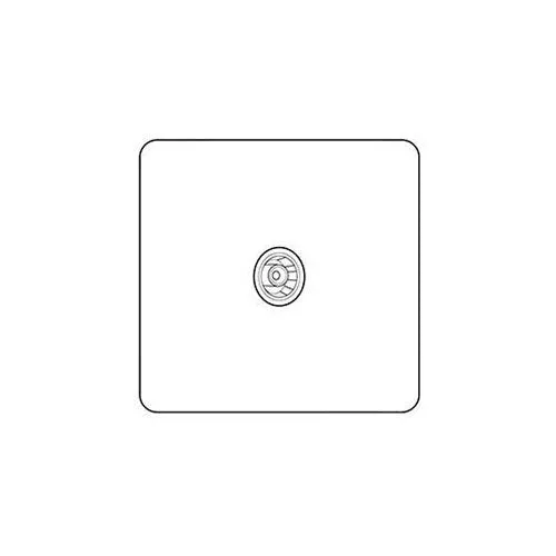 Studio Range-Polished Bronze -1 Gang Non-Isolated TV Coaxial Socket