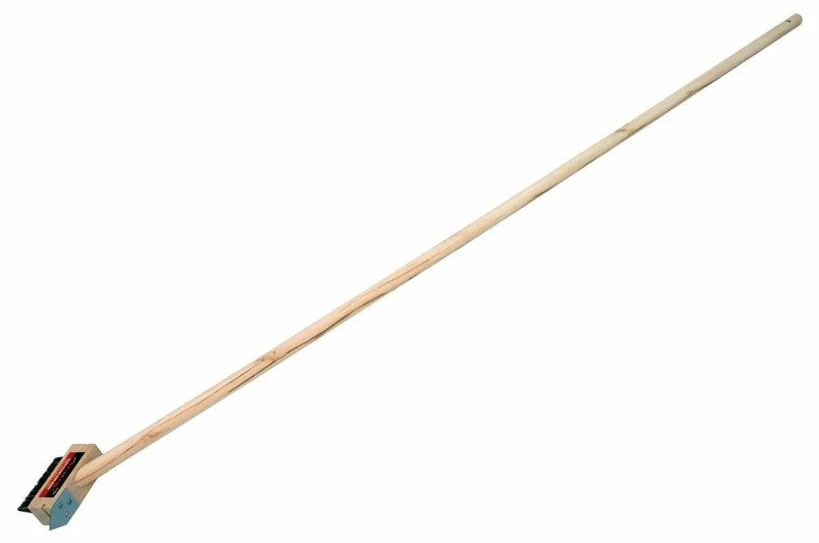 1.4M Patio & Block Paving Wire Brush With Scraper For Weed & Moss Removal