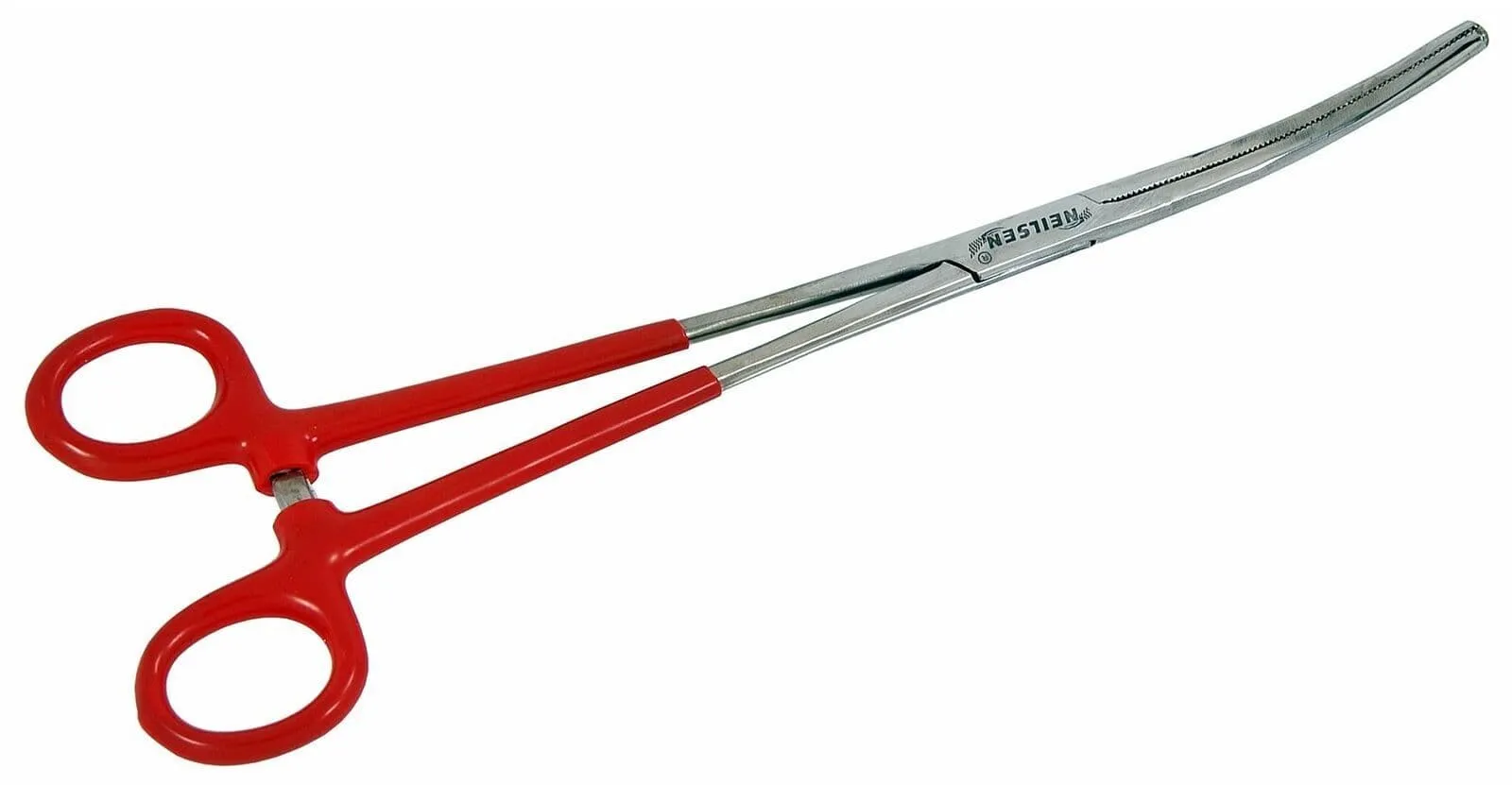 10" 250mm Curved Fishing Forceps Stainless Steel