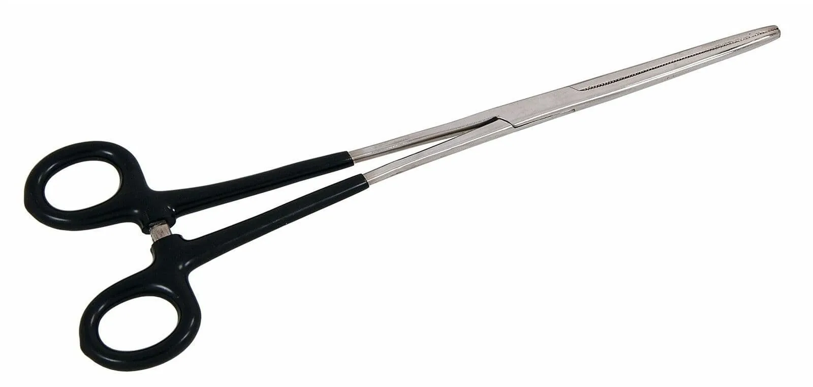 10" 250mm Straight Fishing Forceps Stainless Steel