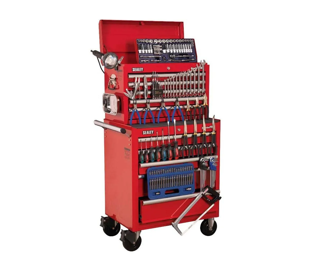 Sealey Topchest 10 Drawer with 147pc Tool Kit