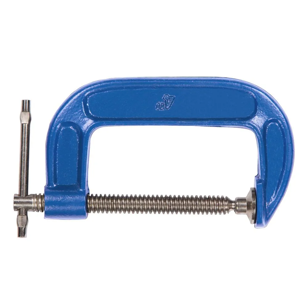 BLUE SPOT TOOLS 100MM (4") FINE THREAD G-CLAMP