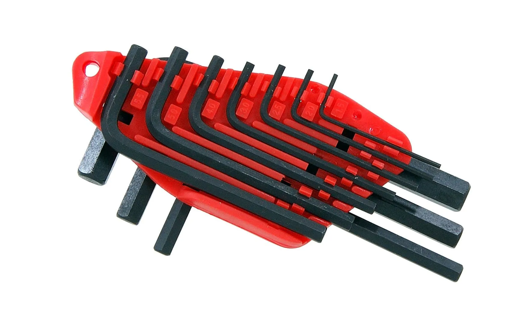 10Pc Hex Allen Key Set And Storage Holder 1.5 2 2.5 3 4 5 5.5 6 8 & 10mm