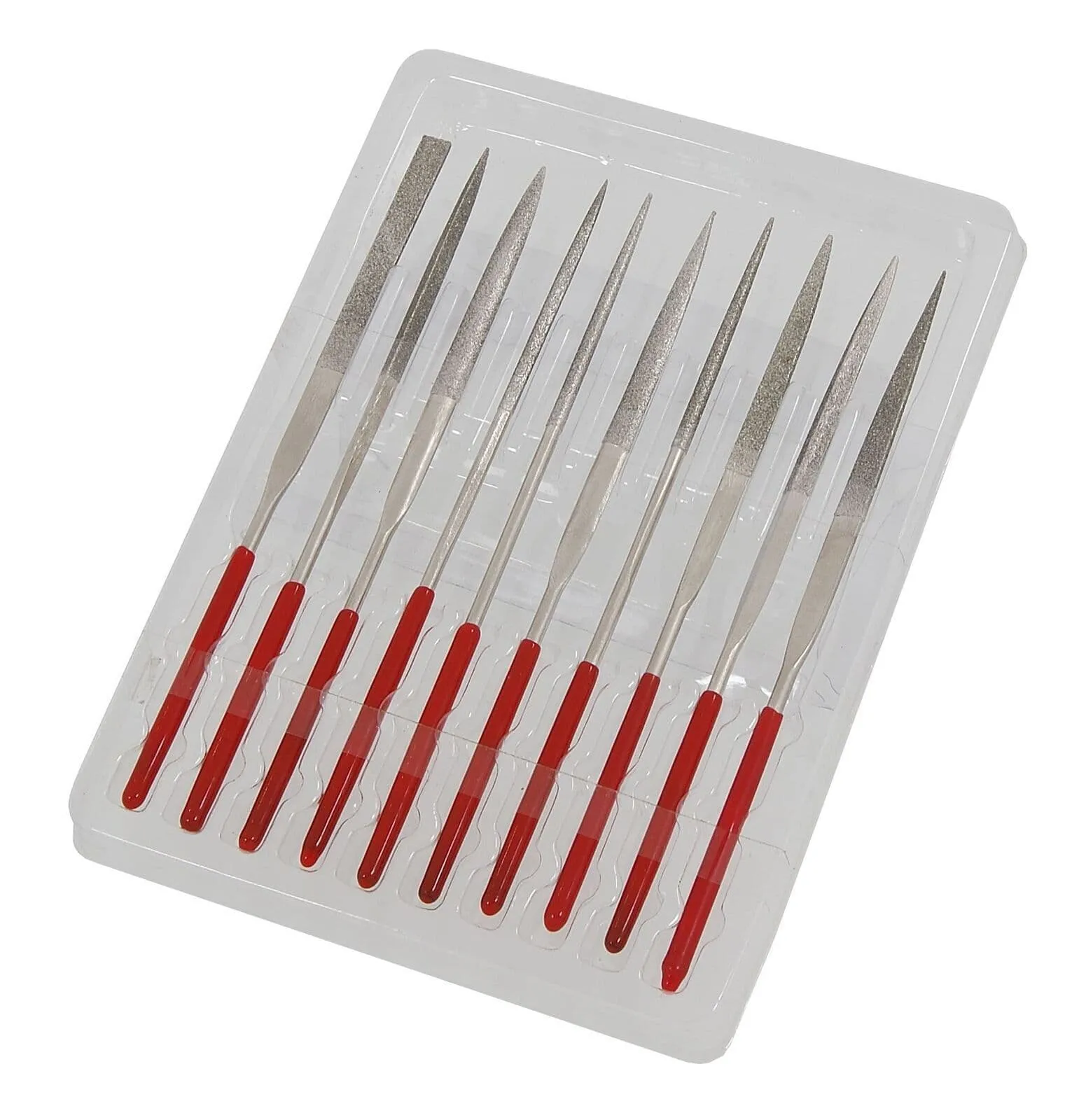 10Pc Mini Needle File Set Precision Files - 140mm Long