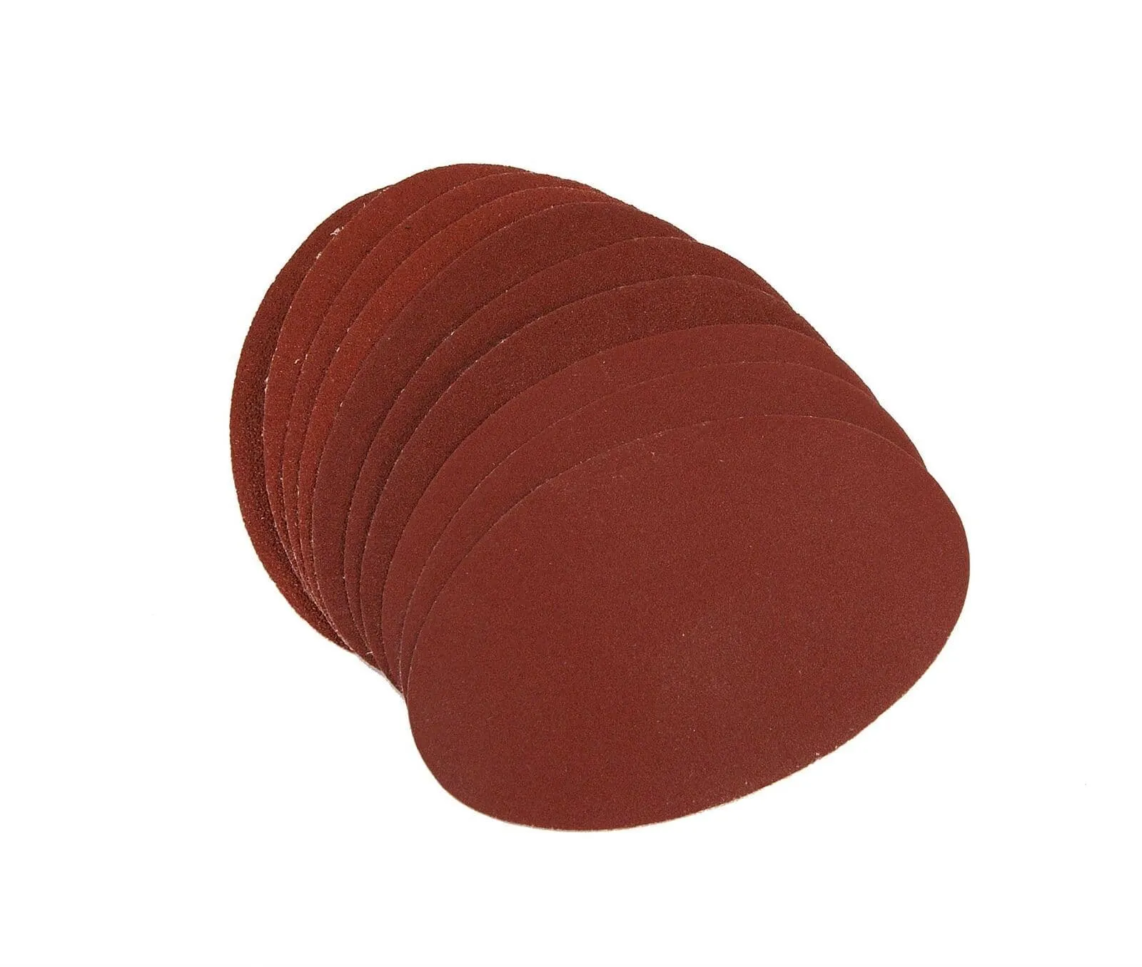 10Pc Sanding Sandpaper Sheets Pads 150mm X 90mm Hook & Loop Back