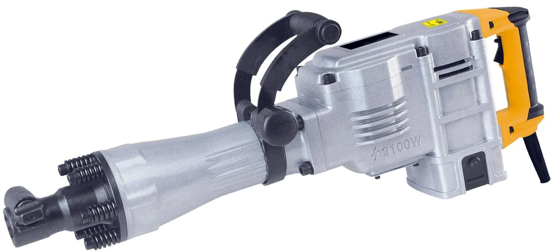 110V Electric Demolition Jack Hammer Drill Concrete Breaker Chisel 2100W