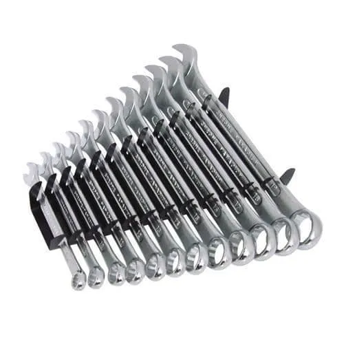 11Pc Combination Spanner Set Mechanical Tools 6,7,8,9,10,11,12,13,14,17,19mm