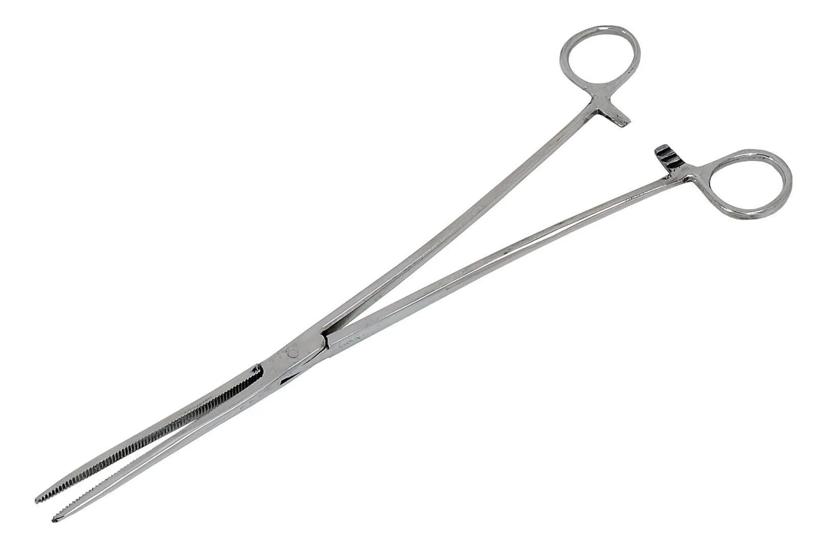 12" 250mm Straight Fishing Forceps Stainless Steel