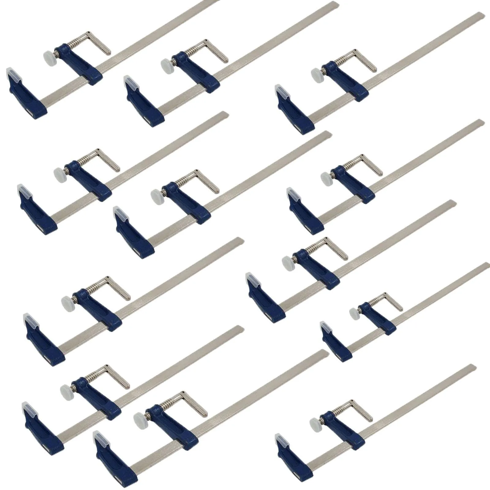 12 X Brick Profile F Type Clamps 50mm X 300mm Adjustable Woodworking Clamp