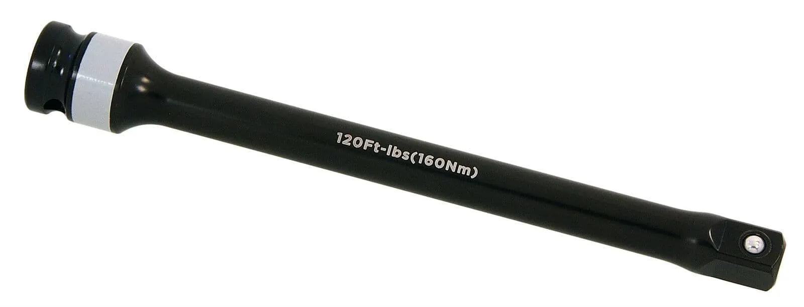 120 Ft/Lb 160 Nm 1/2" Chrome-Molly 8" Extension Bar Torque Limiting Stick-Black