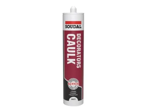 Soudal Decorators Caulk White 290 ml 121638