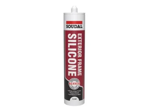 Soudal General Purpose Silicone Clear 270 ml 121644