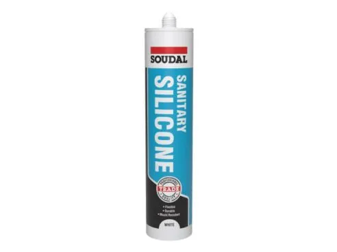Soudal Sanitary Silicone White 290 ml 121647