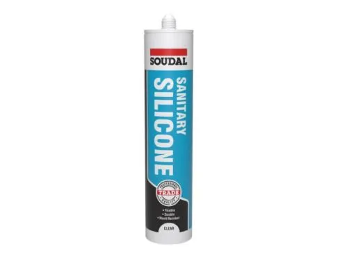 Soudal Sanitary Silicone Clear 290 ml 121648