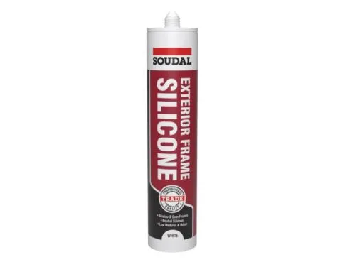 Soudal Frame Silicone Brilliant White 270 ml 121649