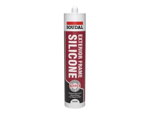 Soudal Frame Silicone Brilliant Brown 270 ml 121654