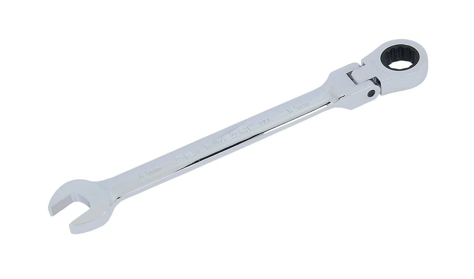 12mm Flexi Head Ratchet Spanner Combination Ring Open End Wrench Flex 72 Teeth