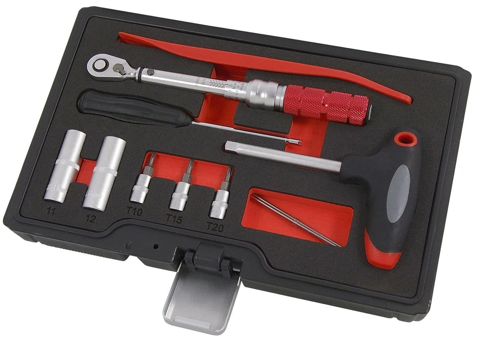 12Pc Automotive Tyre Pressure Monitoring System Removal Kit With Torque Wrench
