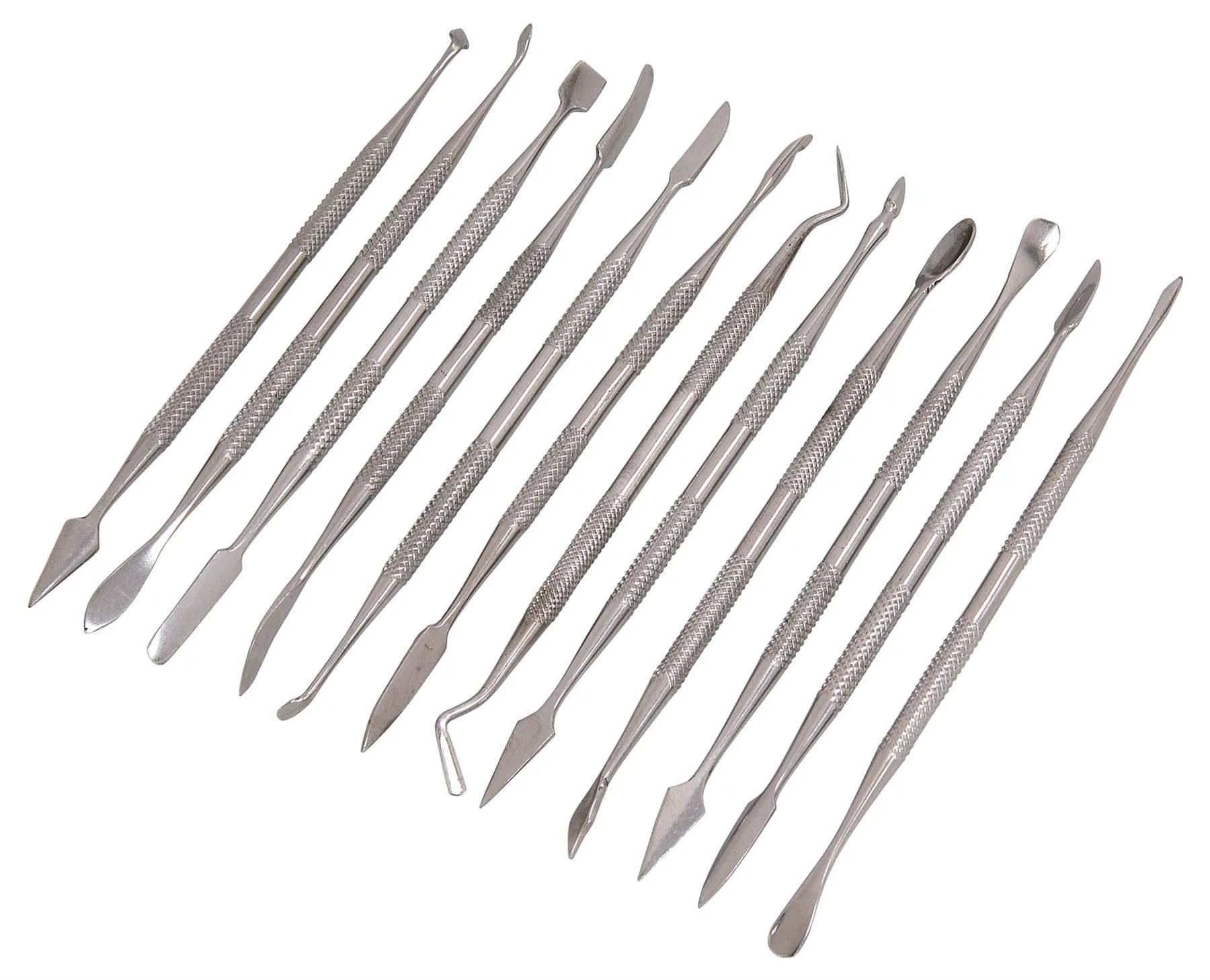12Pc Stainless Steel Wax Carving, Sculpting, Soap & Clay Modelling Set