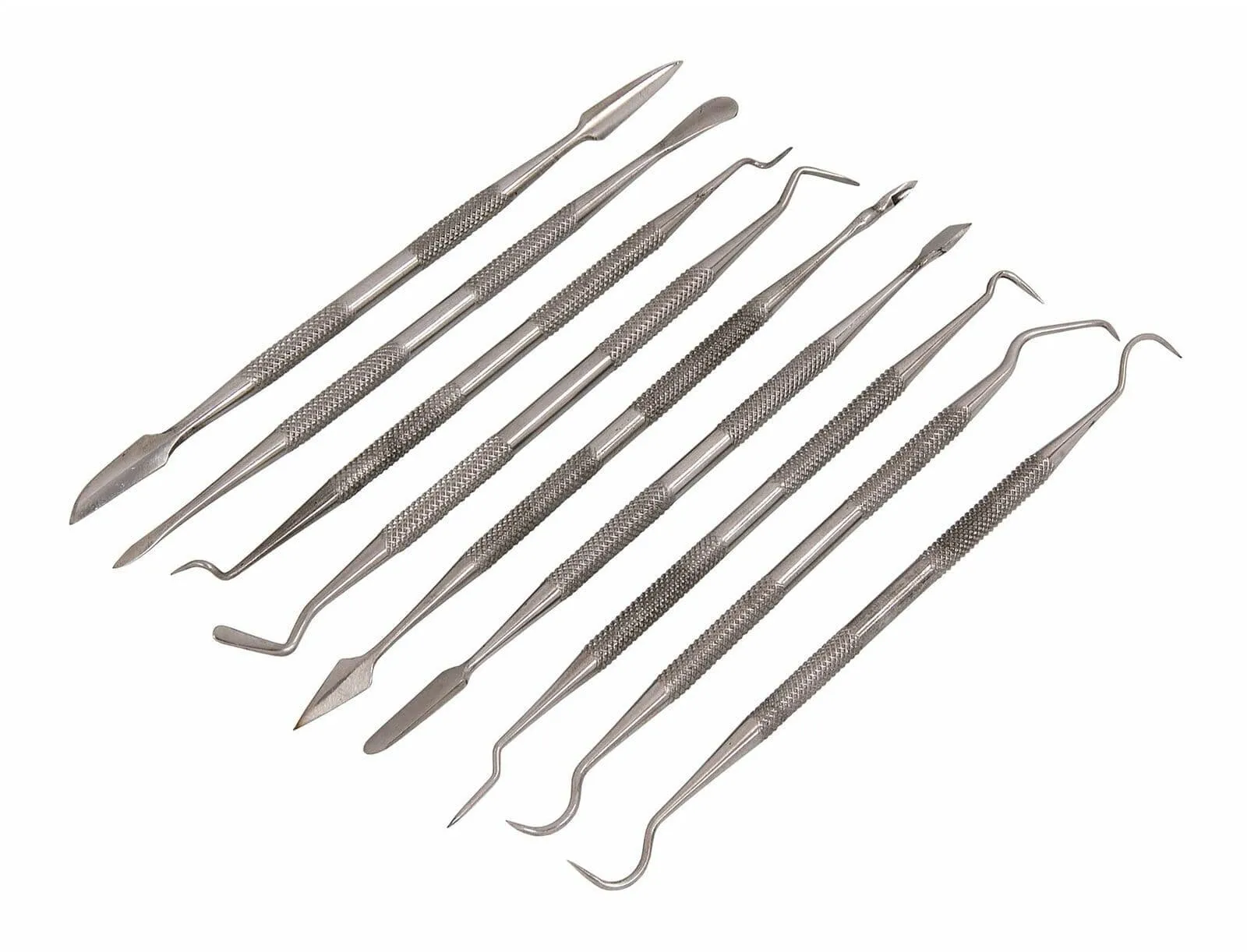 12Pc Stainless Steel Wax Carving Tool Set