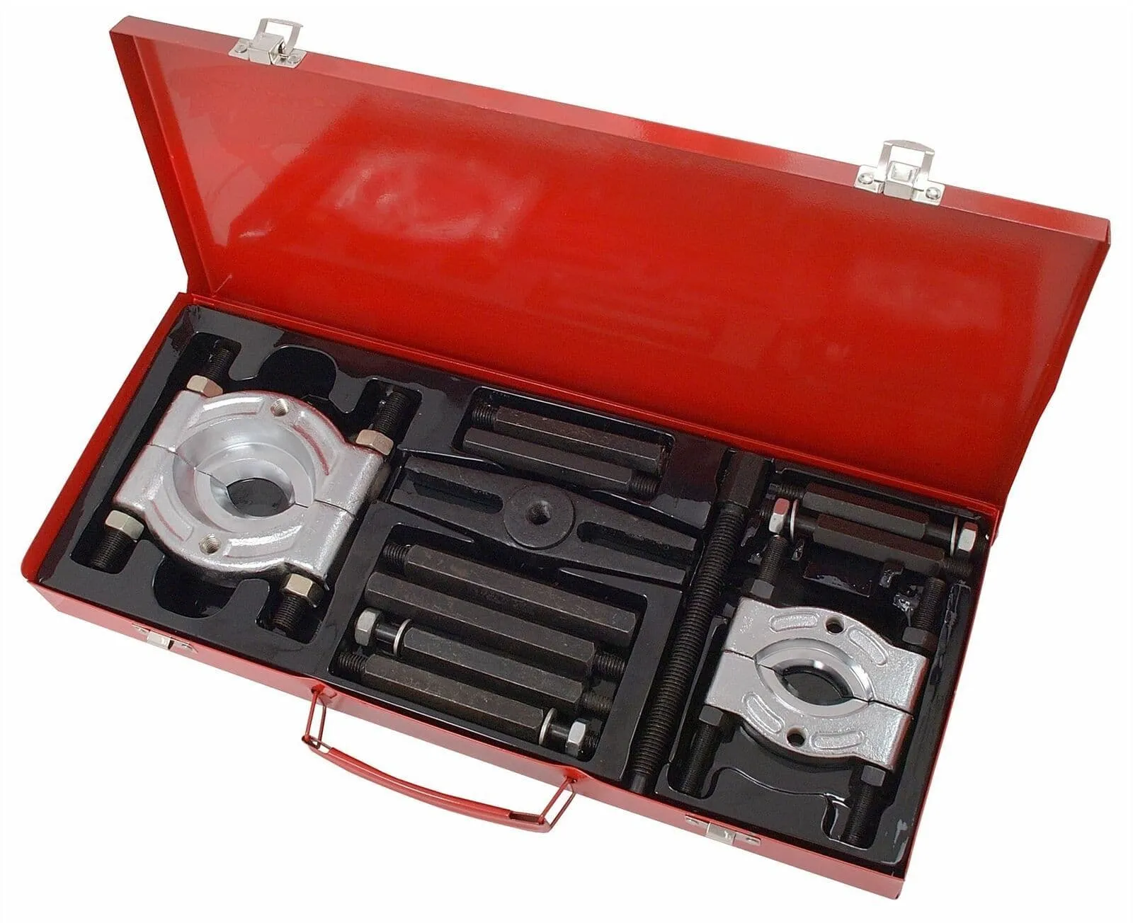 12Pcs Bearing Puller Separator Set 1/2" 3/8" Splitters Gear Pulley Removal Tool