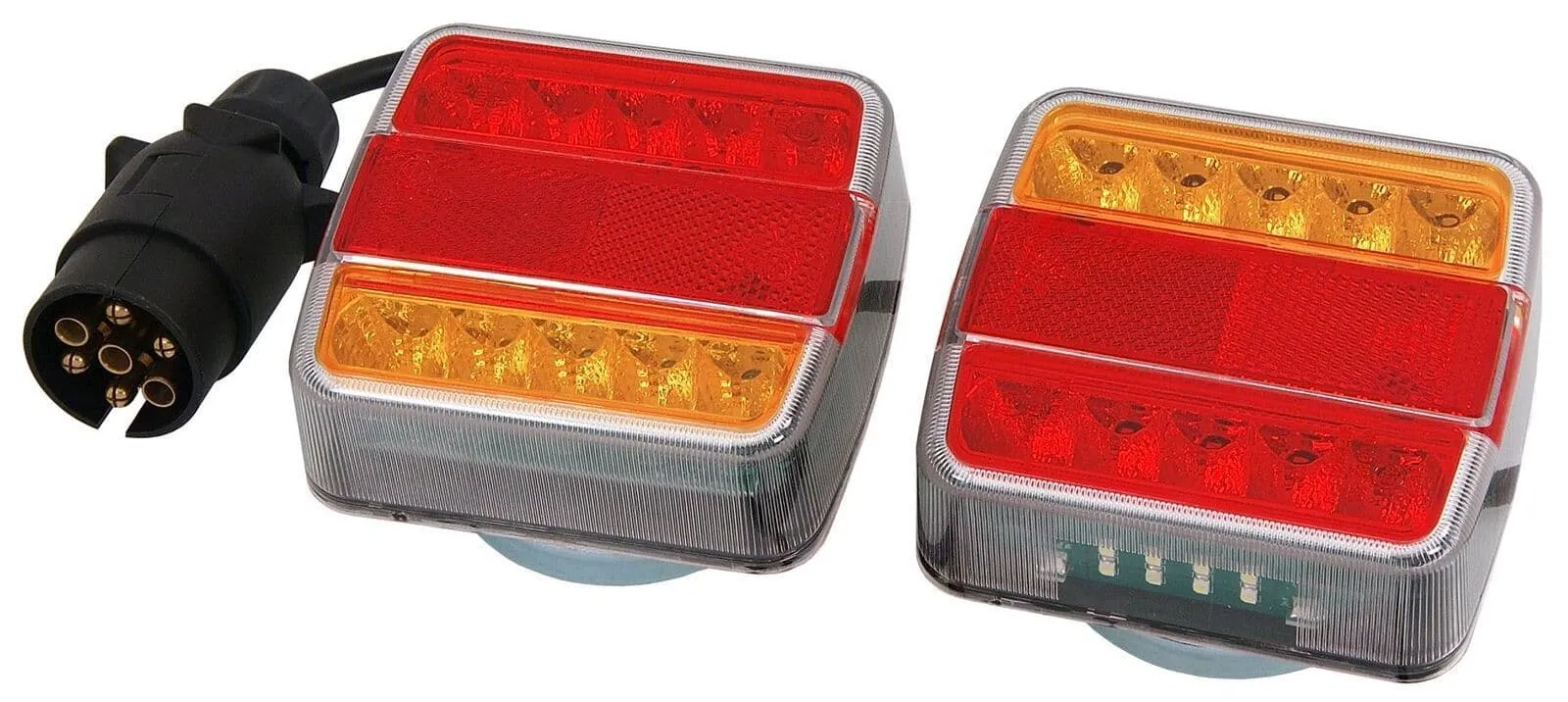 12V Led Magnetic Trailer Light Set 7 Pin Plug With 7.5M Cable