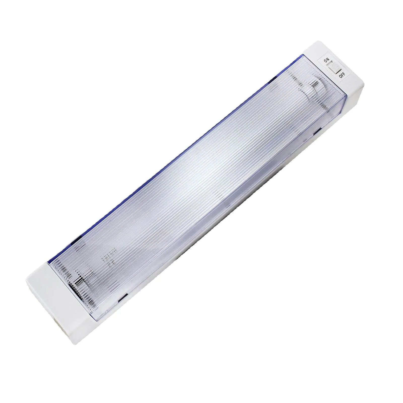 12V Volt 8W Single Tube Fluorescent Tube Strip Interior Light Caravan Cabin Boat