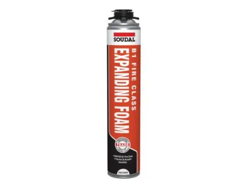 Soudal B1 Fire & Acoustic Expanding Foam - Gun Grade 750 ml 132730