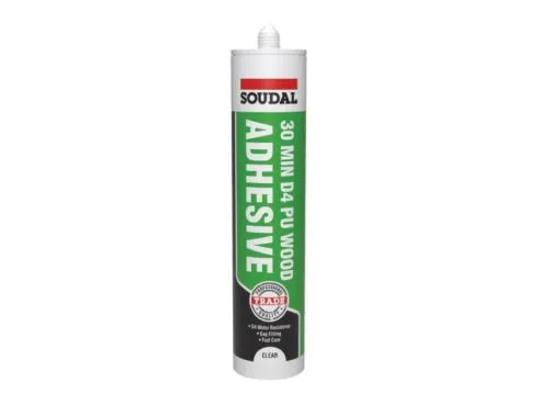 Soudal 30 Minute D4 Wood Adhesive Gel 290 ml 134050