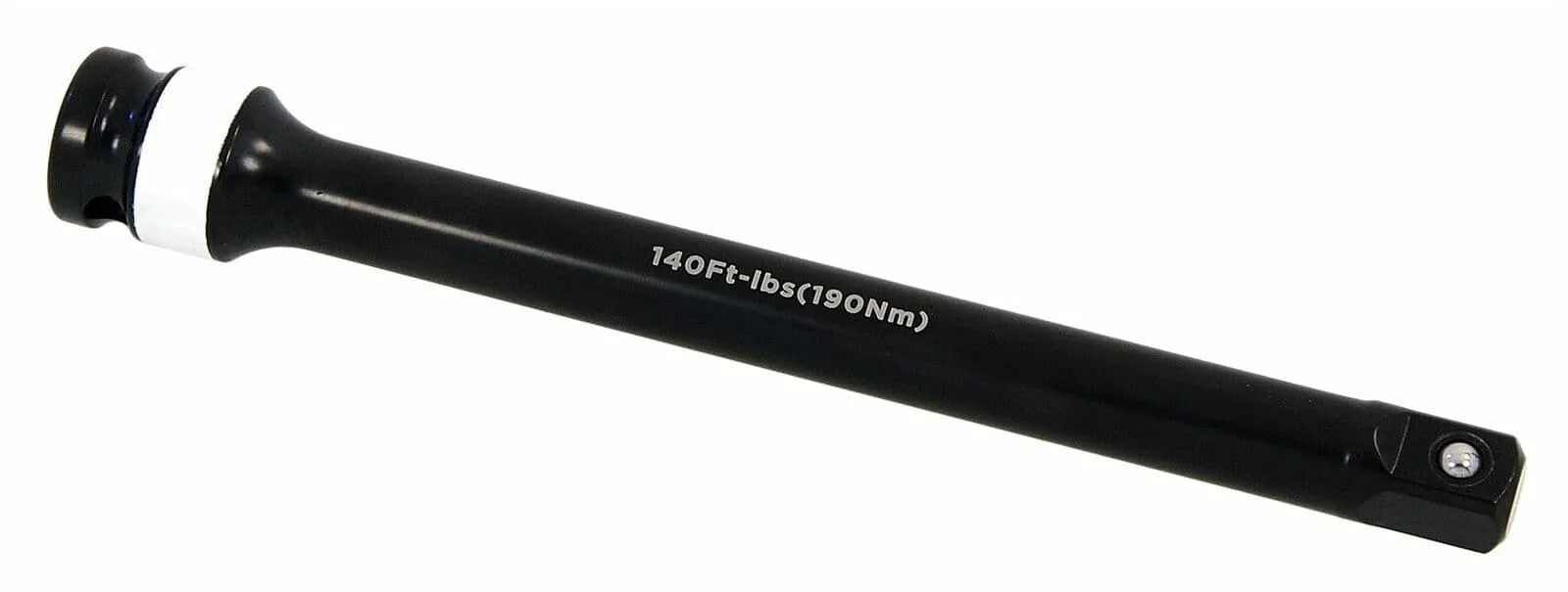 140 Ft/Lb (190Nm) 1/2" Chrome-Molly 8" Extension Bar Torque Limiting Stick-Black
