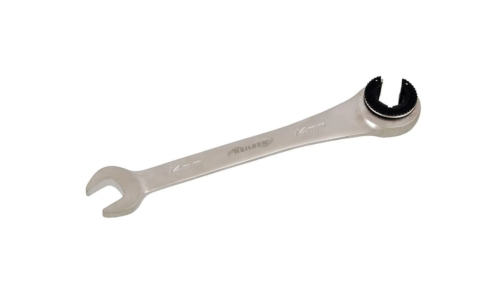 14mm Flare Nut Wrench Ratchet & Standard Open Ended Brake Pipe Spanner