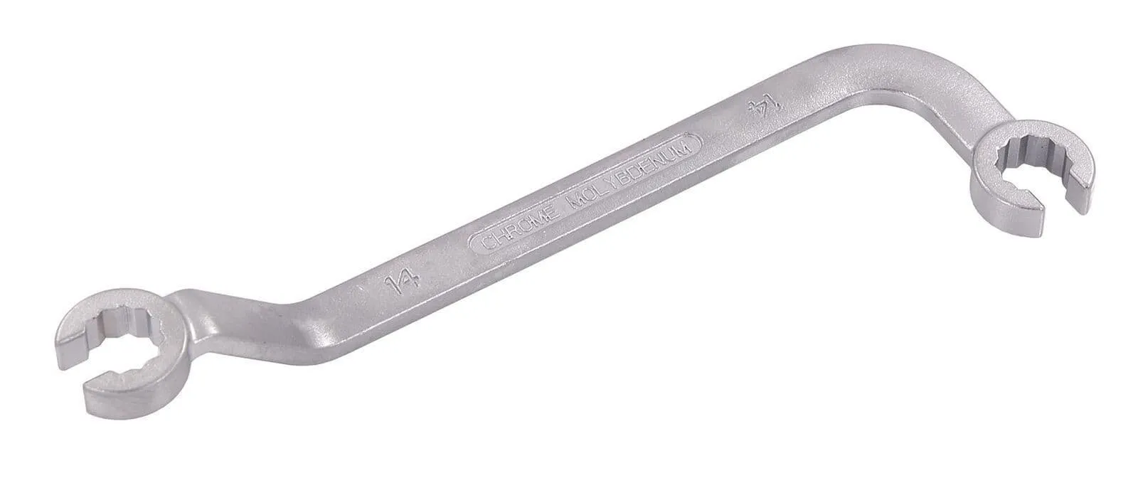 14mm Injector Spanner Wrench Cranked Flare Nut Ring Double Hex