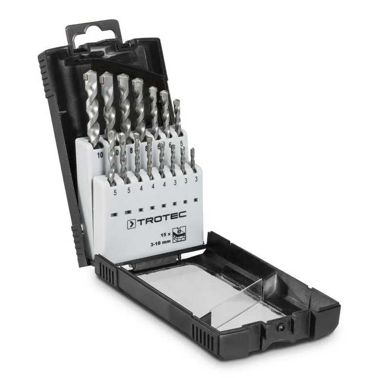 15-Piece Stone Drill Set