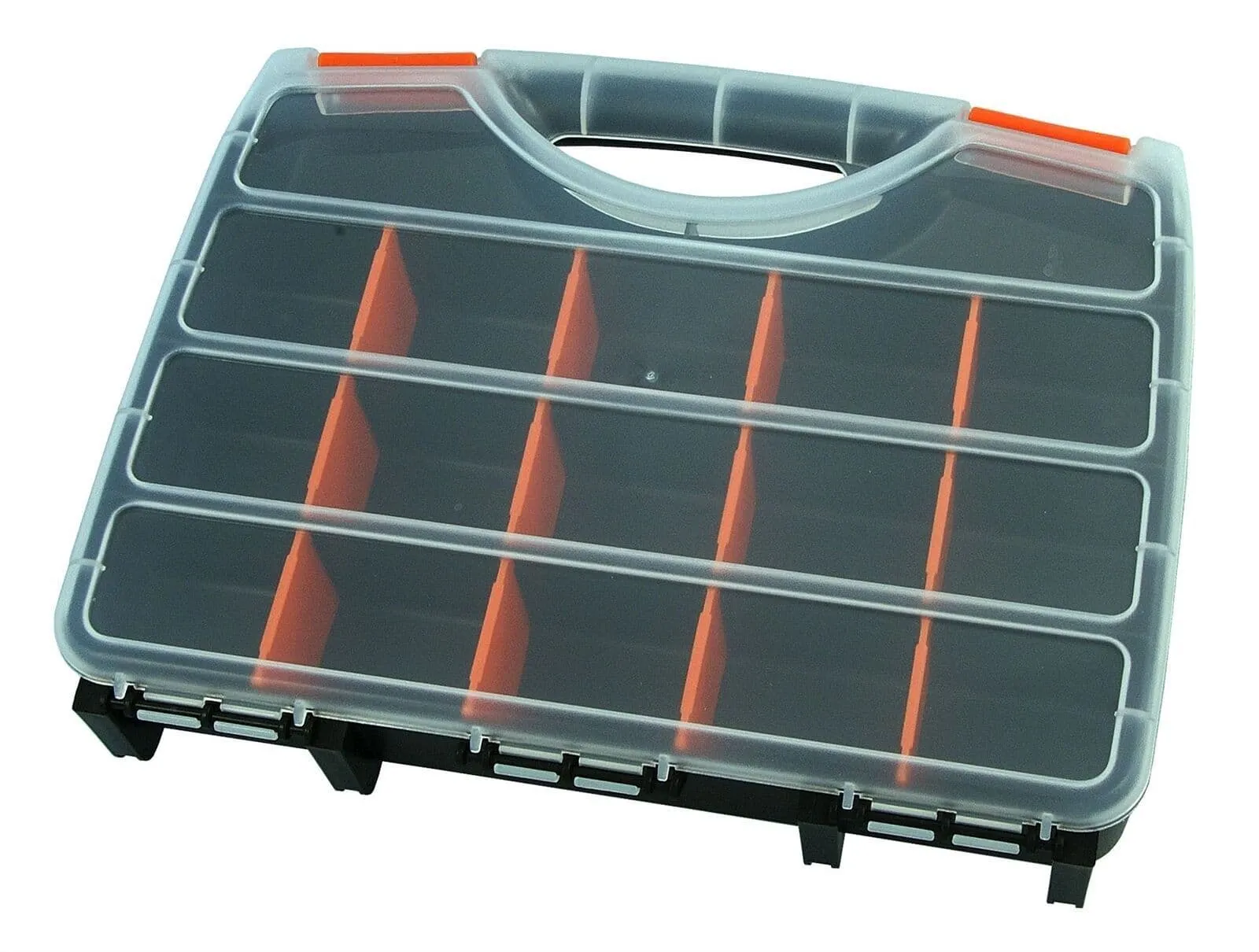 15 Compartment Storage Box Organiser Case For Screws, Nails, Nuts, Bolts & Craft