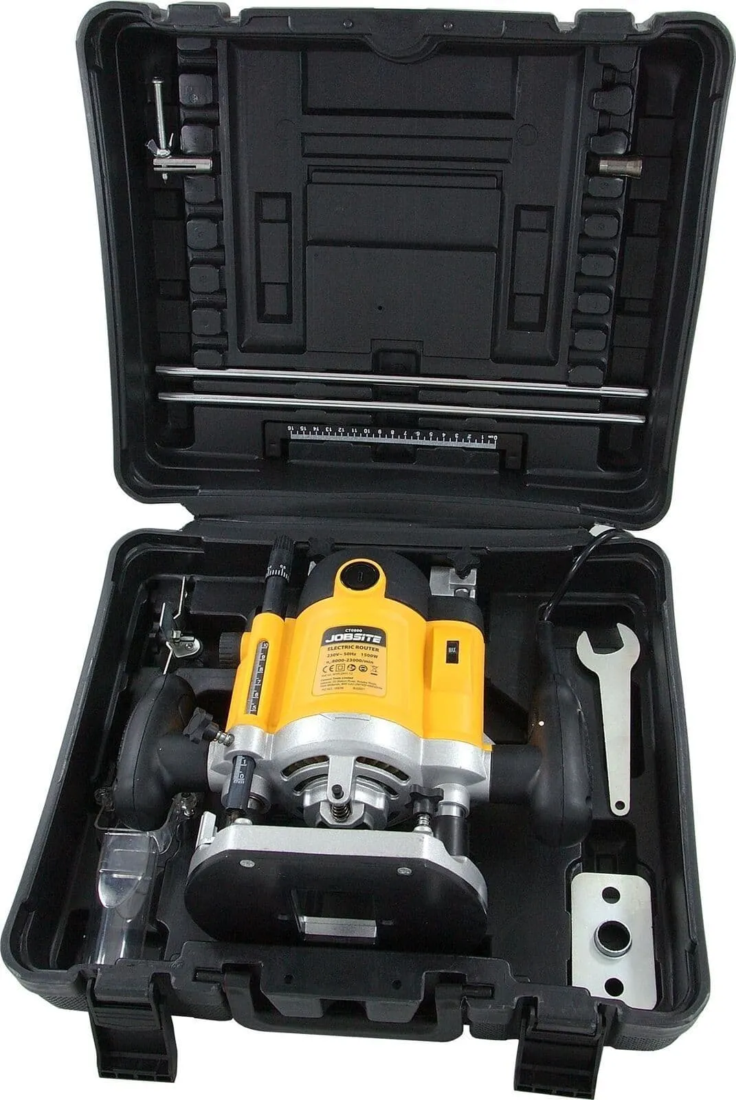 1500W Electric Woodworking Diy Plunge Router Cutter Power Tool 1/2"