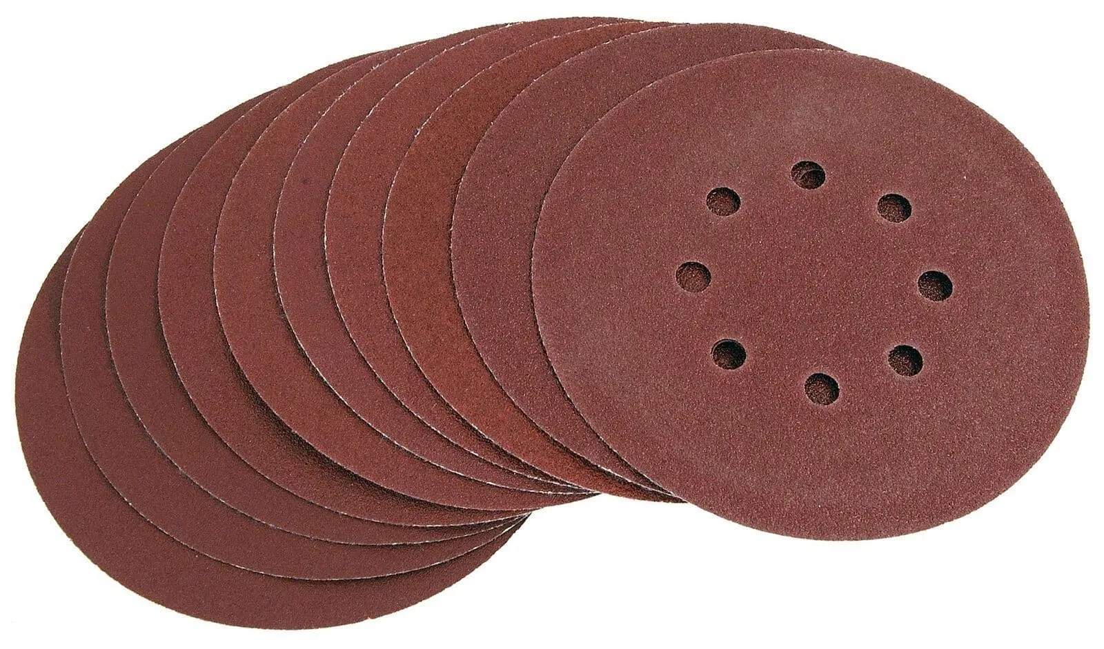 150mm Sanding Discs - Hook & Loop Backed