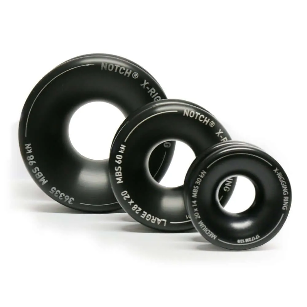 Notch X Low Friction, Durable Rigging Rings | Next Day Delivery