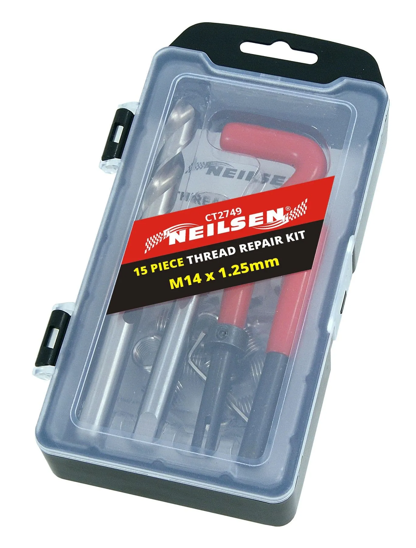 15Pc Thread Repair Set - M14 X 1.25 X 12.4mm